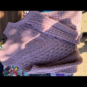 Express off shoulderless sweater. Small